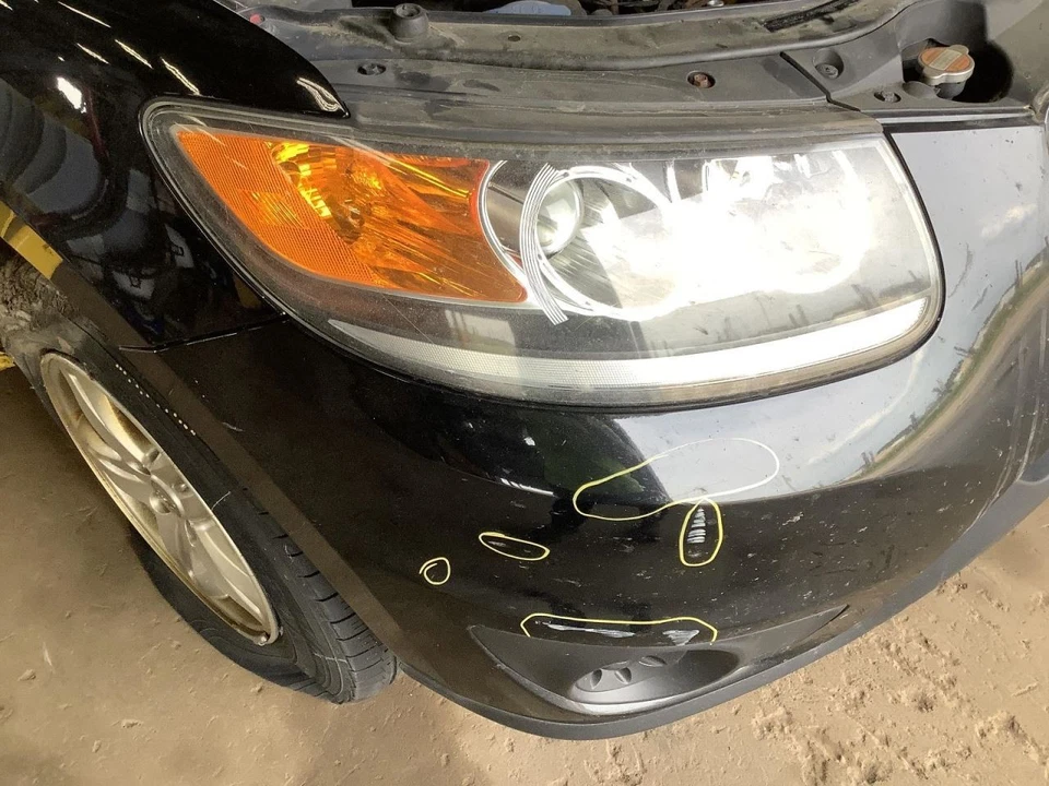 Passenger Right Headlight Thru 07/24/2011 Fits 10-12 SANTA FE 343703 - Image 2 of 4