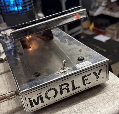 Vintage Morley Wah & Volume WVO Pedal, Tel-Rey, Excellent Working Guitar Effect