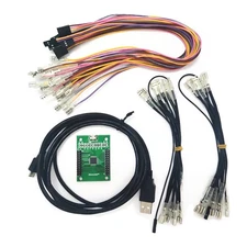 2 Players For MAME PC PS3 Encoder New Arcade to USB Controller Wiring DIY Kit