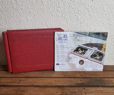 Creative Memories Red Album Gold Trim - 5x7 10 20 pages  Sheet Protectors