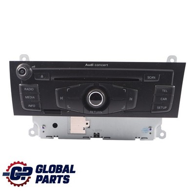 Audi A4 B8 A5 8T Radio Media Player Audio CD Head Unit Player Concert 8T2035186C