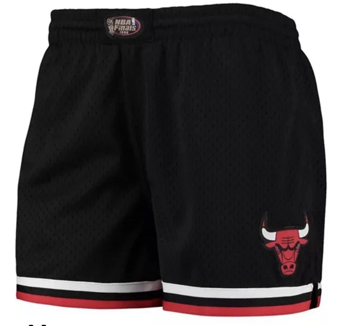 Mitchell & Ness Women's Chicago Bulls Jump Shot Black Shorts Size