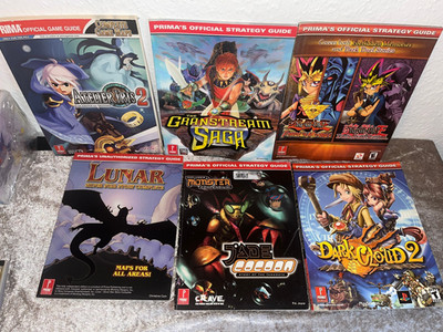 Prima Guides Dark Cloud 2 Yugioh Duelist Memories Lunar Granstream Jade Coccon