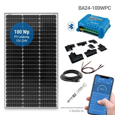 Camping Solar-Set 100WP 12 / 24V BA24-100WPC | 8012