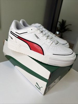 PUMA Ca Pro Embroidery Fs Mens White Sneakers Casual Shoes Size 11.5  382851-01