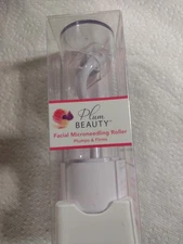 Plum Beauty Facial Microneedling Roller Skincare Tool Facial Plumping Massager 