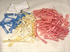 Vintage Plastic Swing Arm Permanent Rods Lot of 80 Small Sizes