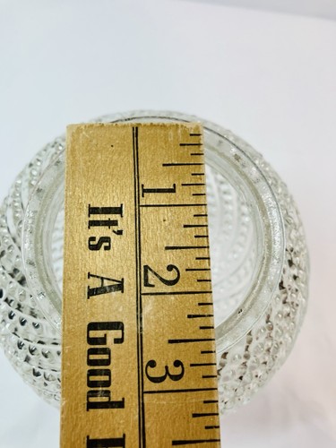 Vintage Ceiling LIGHT LAMP FIXTURE Spiral Crystal Ball USA - Picture 5 of 6