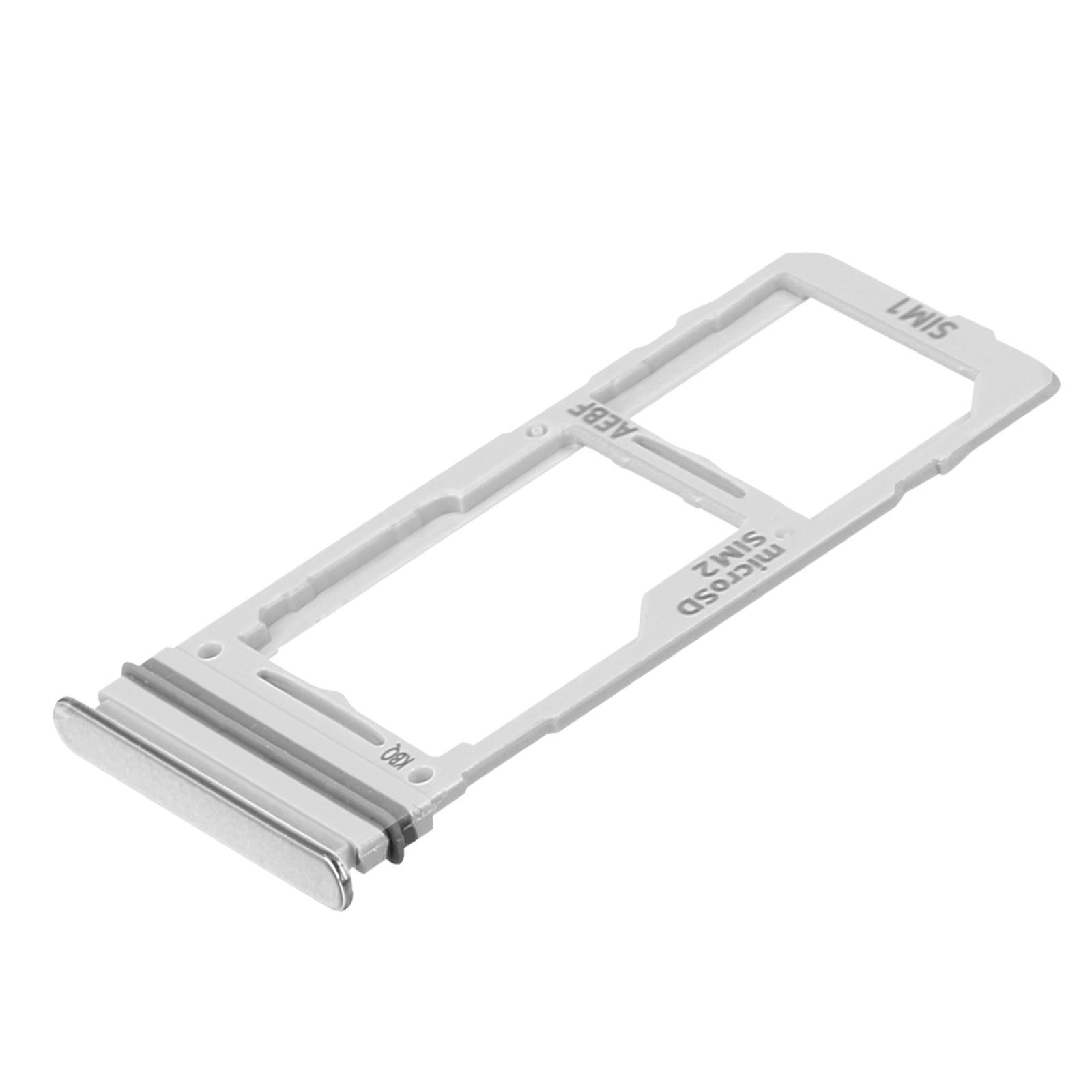 Tiroir carte SIM de remplacement Galaxy A52s blanc - 2