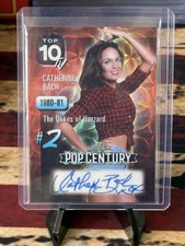 2026 Leaf Metal Pop Century Catherine Bach Auto Red Scope 1/1