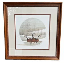 P. Buckley Moss “The Elders” Signed & Numbered 485/1000 Retired Limited Art Prin