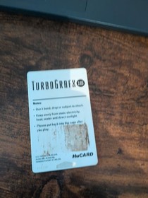 Victory Run (TurboGrafx-16, 1989), HuCard only