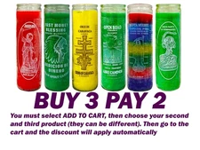 Jar Candle 16.5 oz With Prayer – BUY 2 GET 1 FREE – Choose from 80 Titles