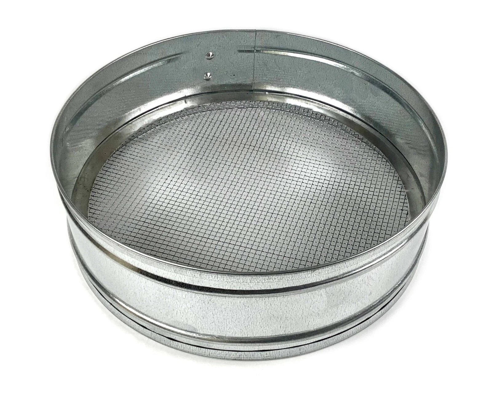 30cm/12" Couscous Sieve Strainer - Stainless Steel Sieve Sifter, 4mm Mesh