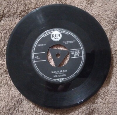 Don Gibson Too Soon and Blue Blue Day RCA 45 | eBay