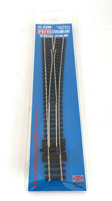 NEU PECO Spur N  Code 80 Weiche rechts großer Radius 8° (in OVP) SL-E388