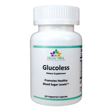 BLOOD SUGAR DOWN, 120 Capsules Lowers Blood Sugar, Healthy Blood sugar Balance.