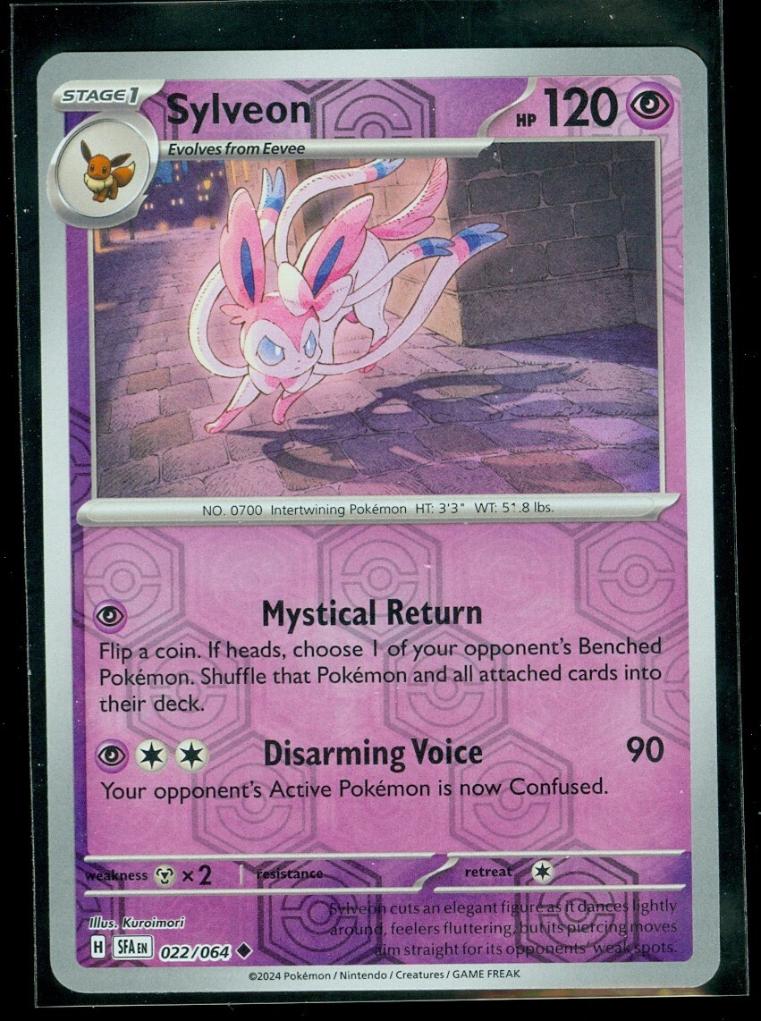 CARTE POKÉMON - Nymphali Reverse 022/064 - Fable Nébuleuse EV6.5 EUR 1 CARTE POKÉMON - Nymphali Reverse 022/064 - Fable Nébuleuse EV6.5 EUR 1