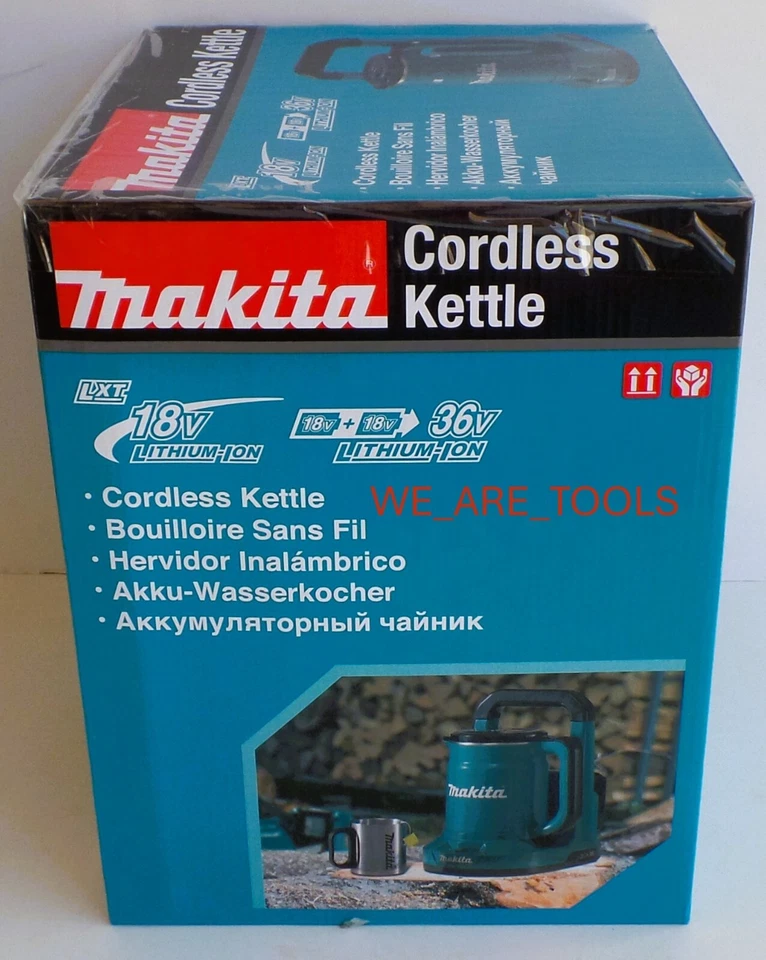 NEW IN BOX Makita XTK01Z 36V (18V X2) LXT Cordless Kettle, Hot Water Tool Only - Image 4 of 4