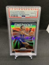 2019 Panini Prizm - Cameron Johnson RC - Emergent Silver - Suns - PSA 10