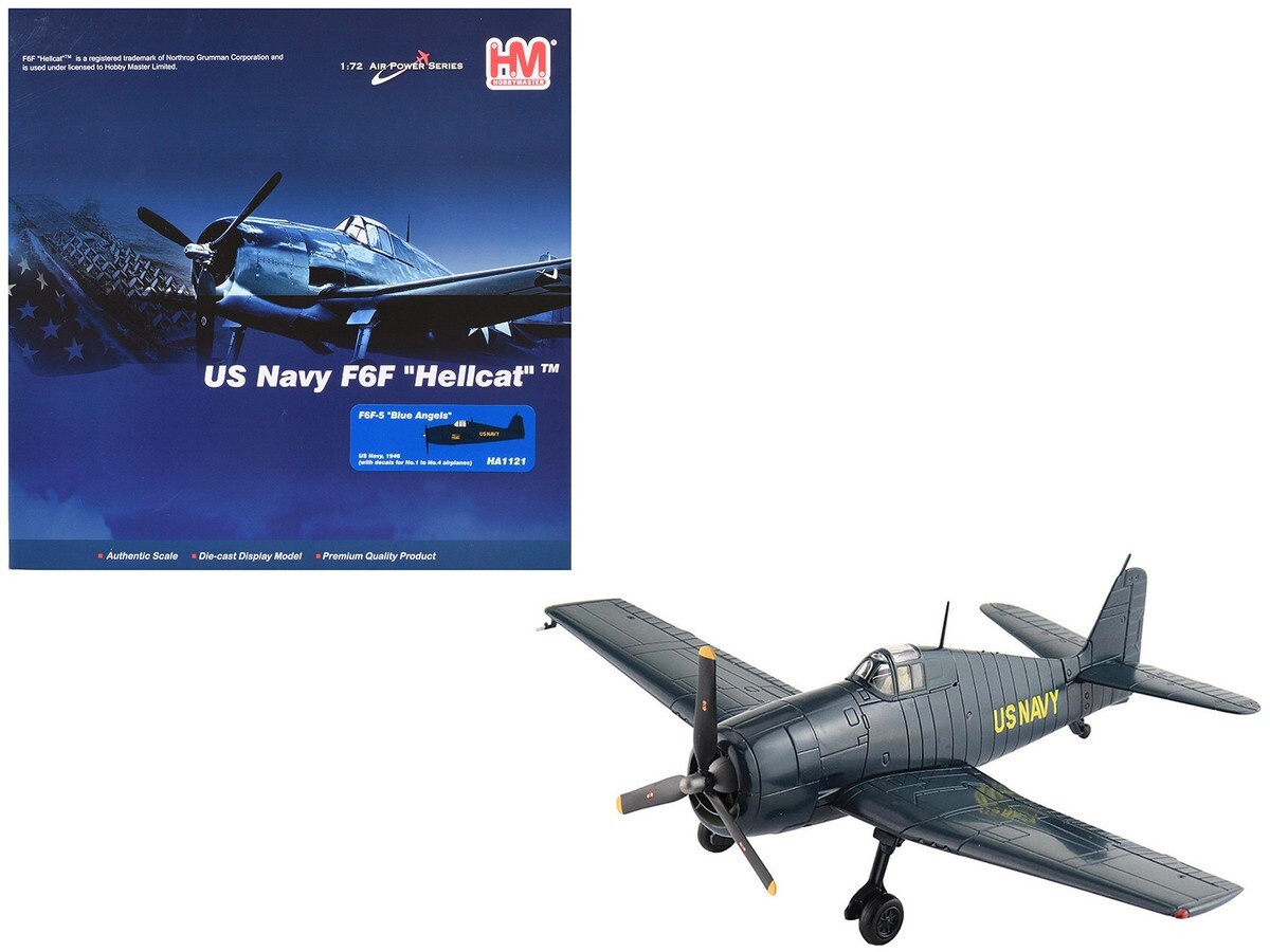 HMホビーマスター グラマンF6F-3 Hellcat 1/72 Hobby Master Grumman F6F-3 Hellcat Aircraft 