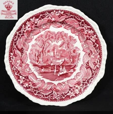 Masons Vista Dinner Plate 10" Crazing Present