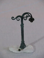 Vtg Enesco Karen Hahn Cast Iron Base Christmas Village Lamp Post? 552631,1999 rr