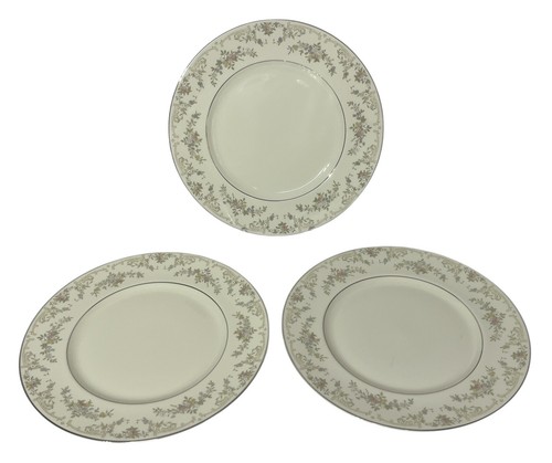 Royal Doulton 1981 Romance Collection Diana Bone China Dinner Plate Set of 3