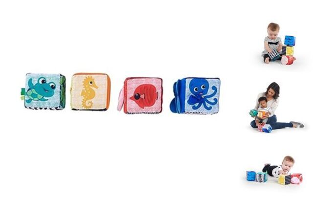  Explore & Discover Soft Blocks Toys, Ages 3 months + 