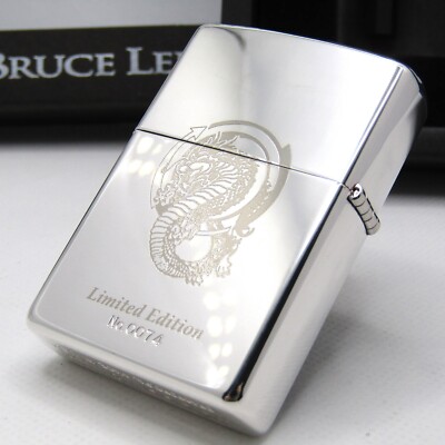 Bruce Lee Legend of the Dragon 1940-1973 Limited Zippo Oil Lighter