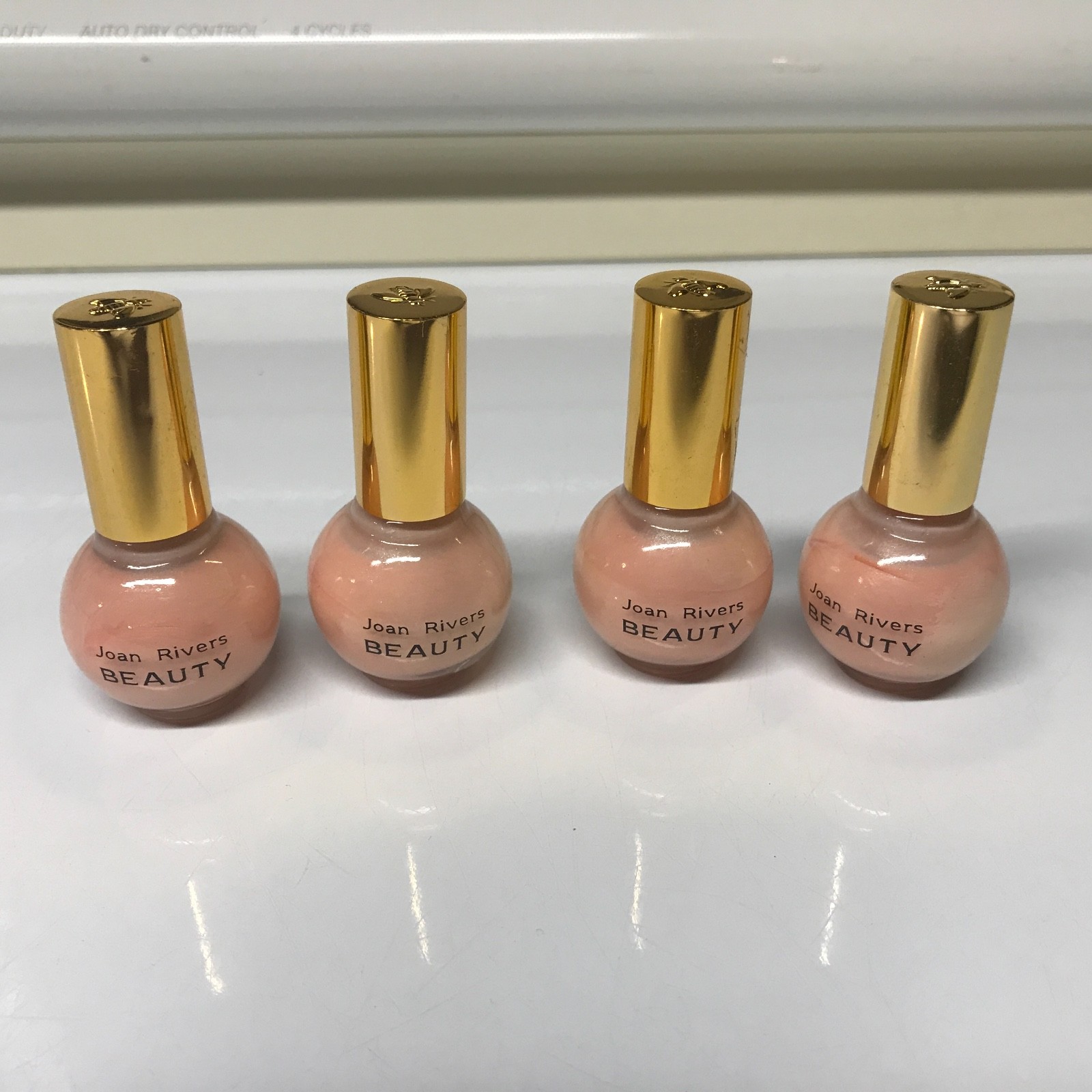 Joan Rivers Beauty Nail Polish PINK VANILLA .25 oz each Lot of 4 eBay