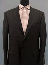 Suitsupply Napoli Blazer Jacket Sport Coat Reda Super 110s Wool Gray Mens 42R