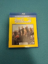 Fast  Furious 6 (Blu-ray Disc, 2013, 2-Disc Set, Includes Digital Copy...