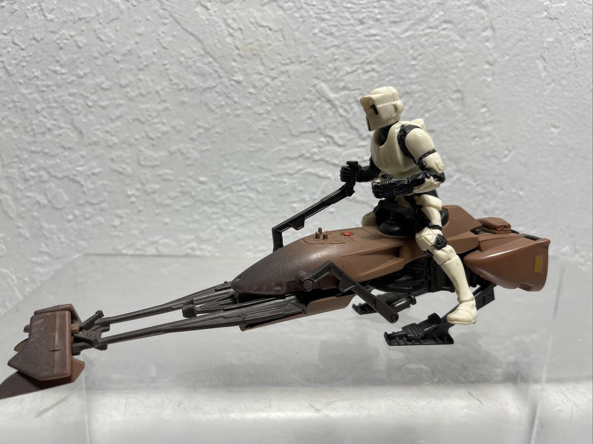 特撮 STAR WARS Imperial AT-ST & Speeder Bike Amazon.com: Star Wars Power of the Jedi IMPERIAL AT-ST SCOUT