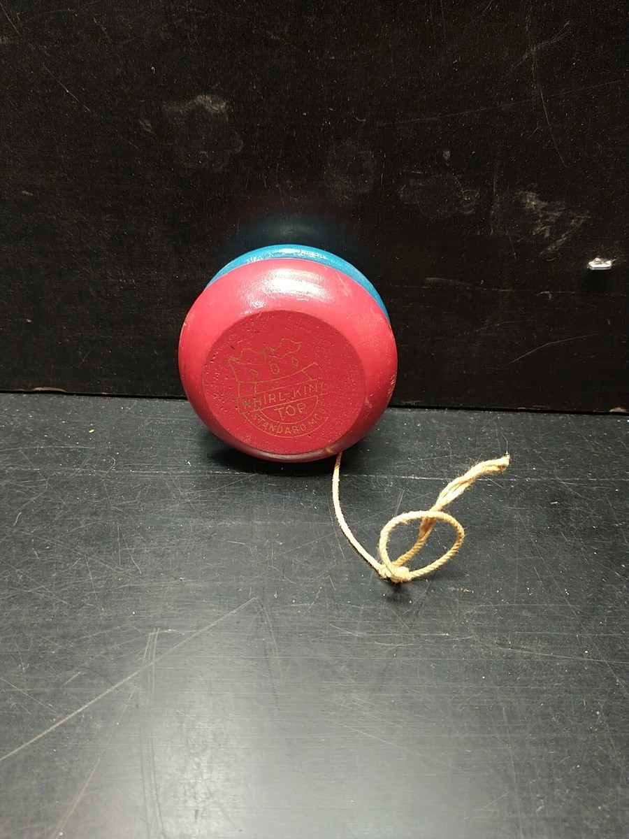 Yo-Yo Whirl-King Top Standard Model Wooden Diameter ~2.25 Inches