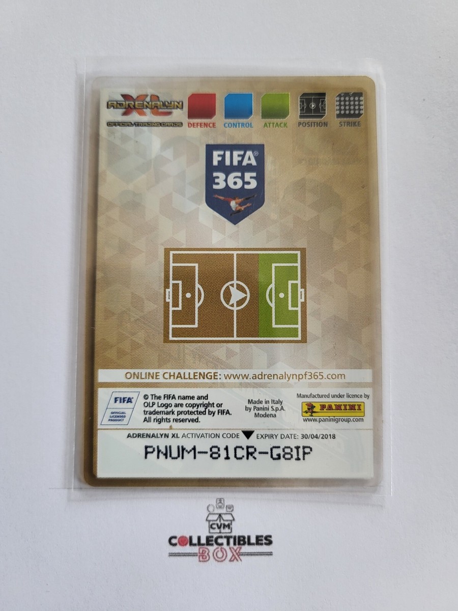 Panini Fifa 365 2018 Adrenalyn XL Ronaldo Bale Benzema Attacking