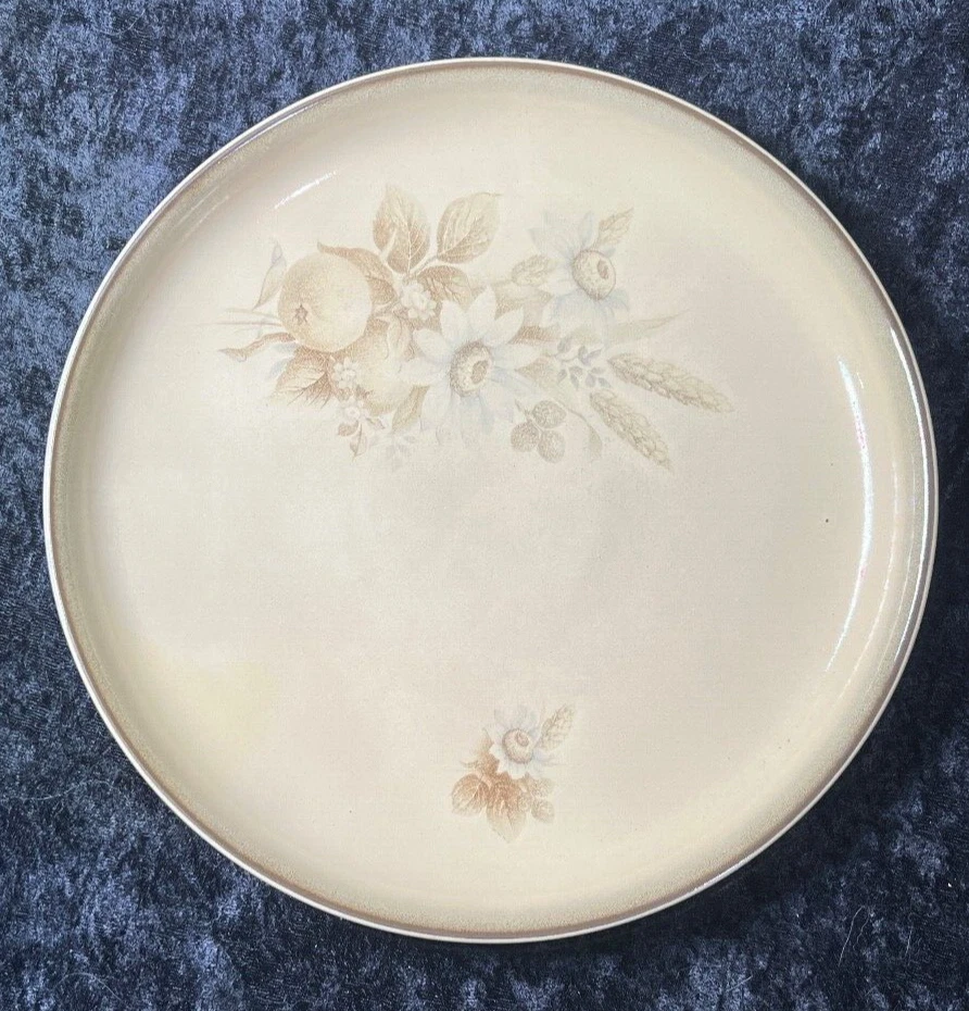 Juego de 4 Platos de Cena Denby MEMORIES Florales 10.25", Inglaterra Excelente Foto 3 de 4