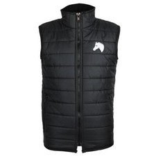 Kinder Steppweste Reitweste Moni schwarz gefüttert Übergang MS-Trachten