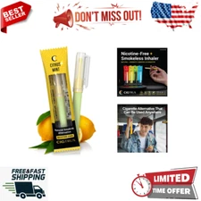 Smokeless Inhaler - Lemon Lime Natural Alternative to Smoking & Vaping