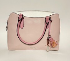 Nine West Galla Dome Dusty Orchid Multi Color Satchel Women Convertible Purse