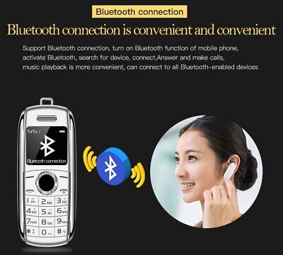 Nuevo Mini Teléfono Móvil X8 0.66 & quot ; 2G GSM Desbloqueado Telefone  Dual SIM Inalámbrico Bluetooth Dialer Grabación Tamaño De Dedo Pequeño
