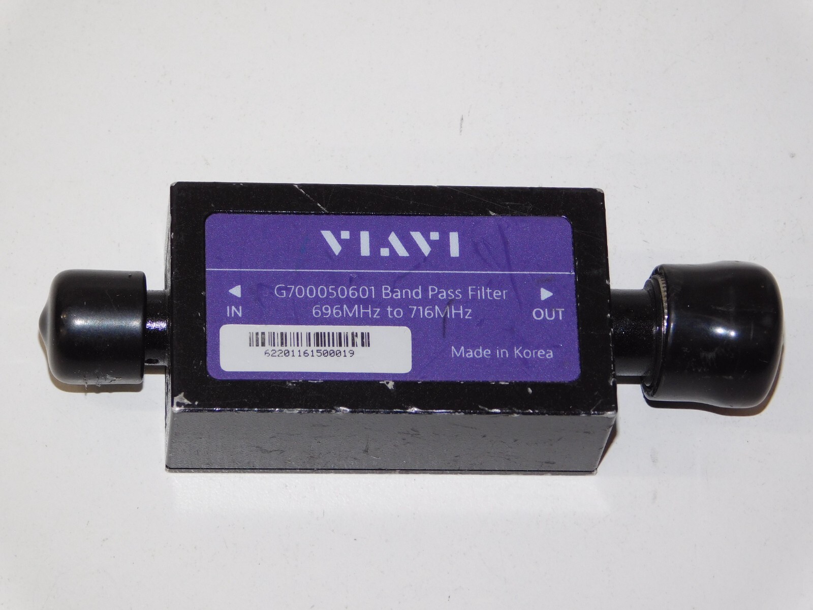 Viavi G700050601 Band Pass Filter Frequency Range 696MHz to 716MHz Test Module