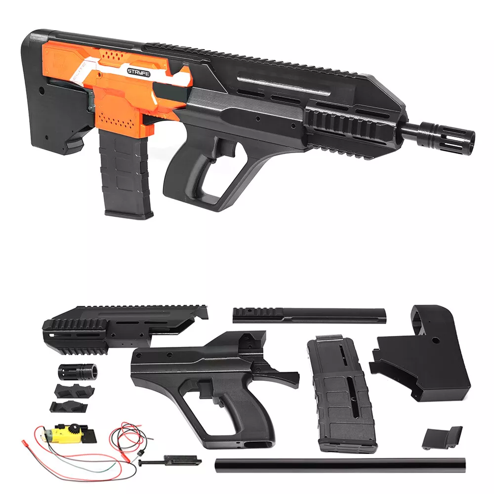 sindsyg Manhattan Foreman XSW 3D Print Steyr AUG Bullpup Imitation Full Auto Kit for Nerf Stryfe Foam  Toy | eBay