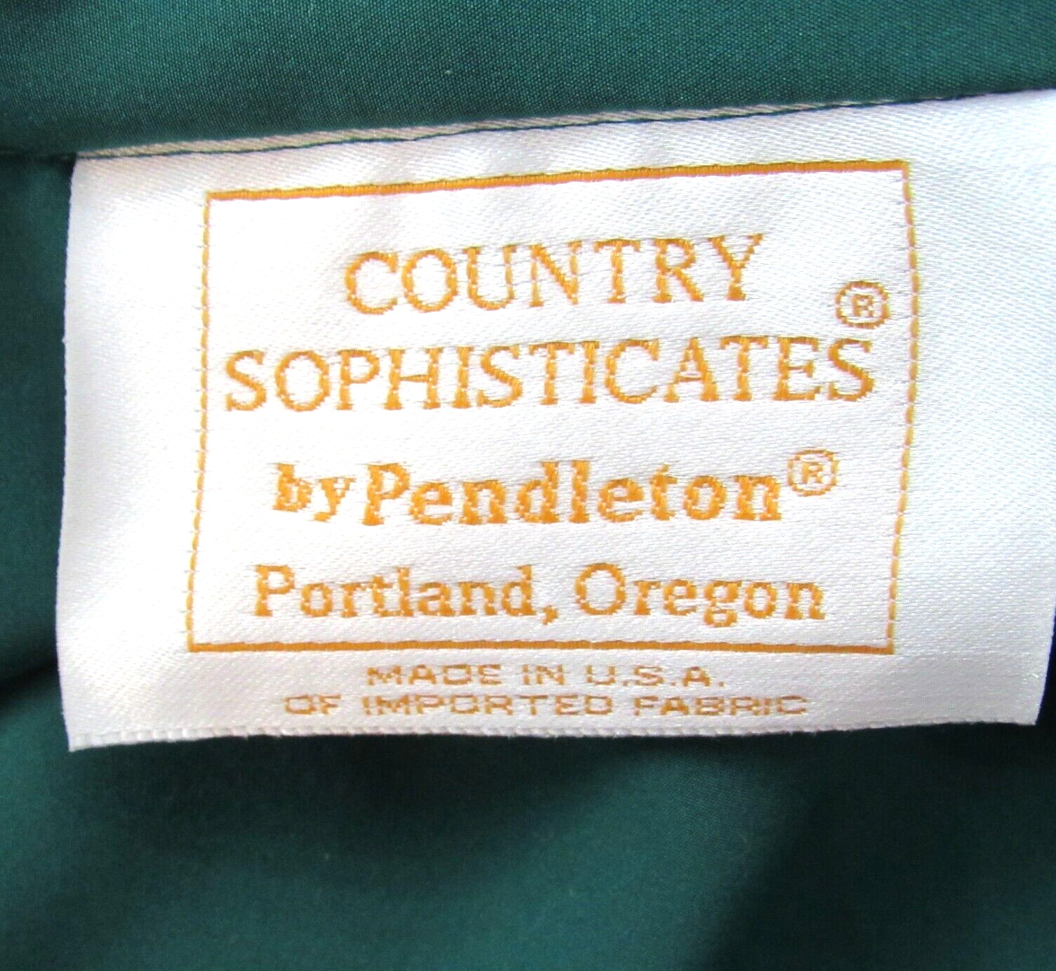 Vintage Country Sophisticates Pendelton Women's L… - image 2