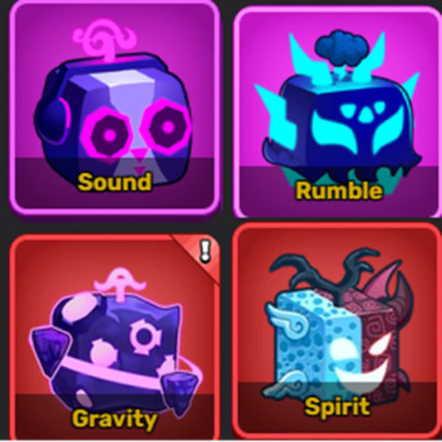 Blox Fruits non perm package(Sound,Gravity,Spirit,Rumble)