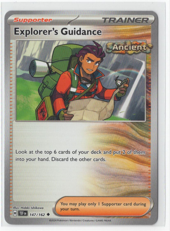 Pokemon Temporal Forces - 147/162 Explorer's Guidance