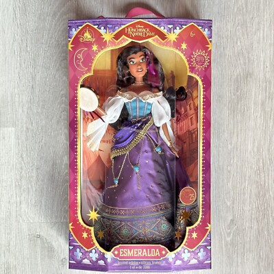 Bambola Disney Store Esmeralda edizione limitata 2021 Nuova