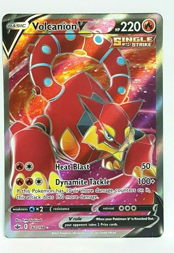 liepard v pokemon card value Liepard V 104/198 Chilling Reign NM Full Art Ultra Rare Pokemon Card