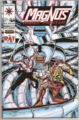 MAGNUS, ROBOT FIGHTER #37   1ST APPEARANCE   JIM CALAFIORE COVER ART - 1994