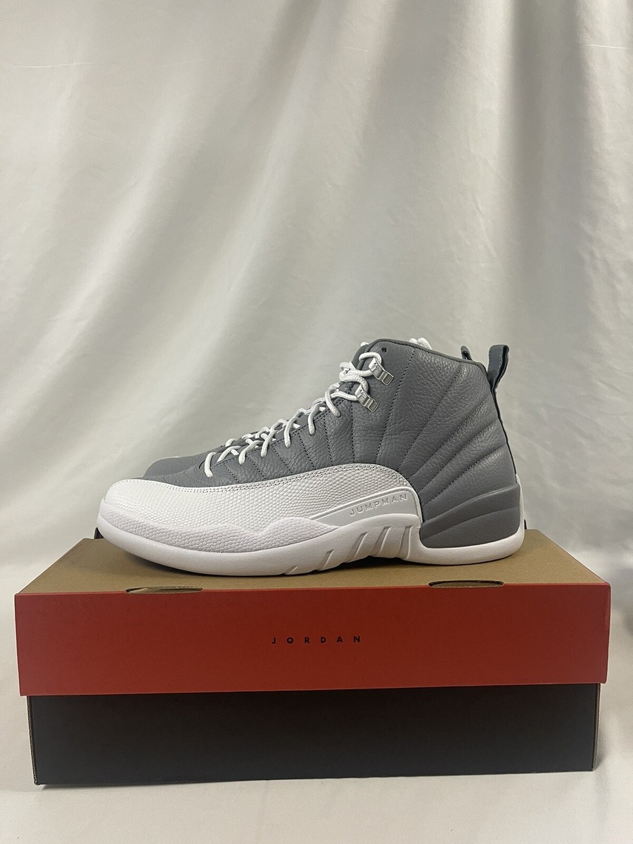 Nike Air Jordan 12 Retro 2022 Stealth Grey White CT8013-015 Men's